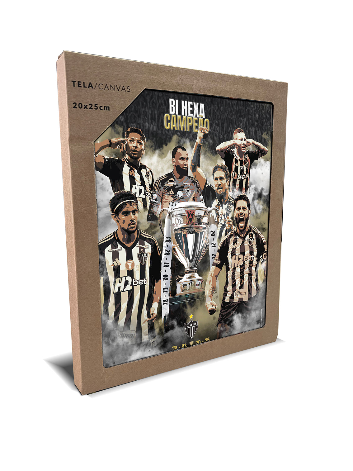Quadro decorativo Canvas | Hexa - Oficial Atlético Mineiro.