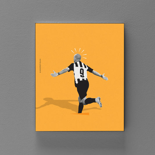 Quadro Decorativo Madeira | Ta Ta Ta Tardelli - O Golaço