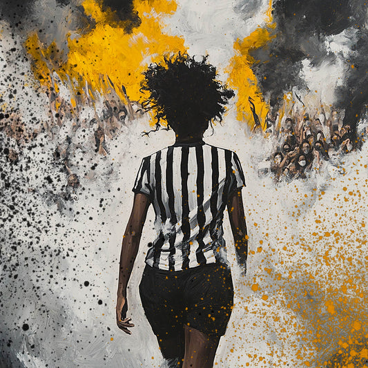 Quadro decorativo Canvas | O Galo Nunca Luta Sozinho - Guerreira
