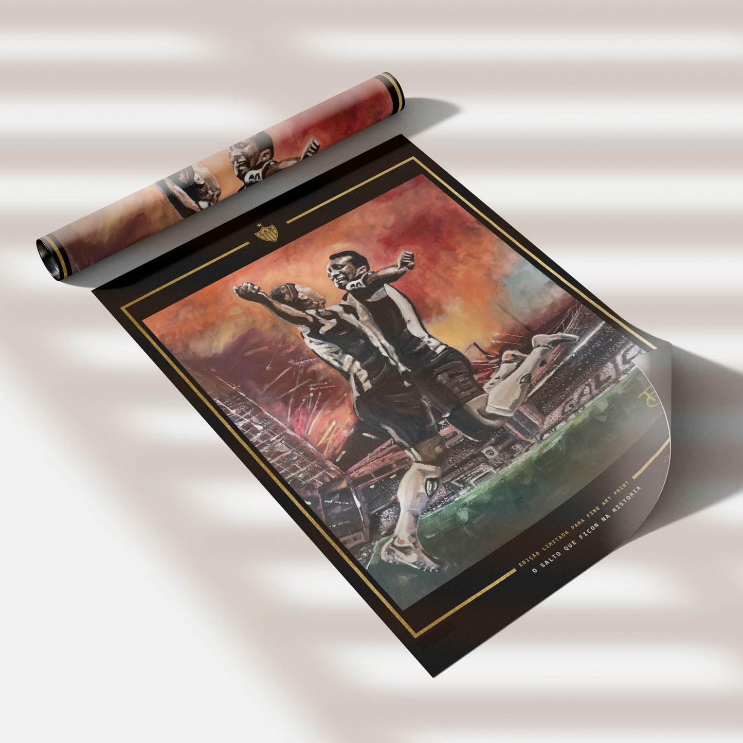 Poster decorativo | Salto que ficou na história
