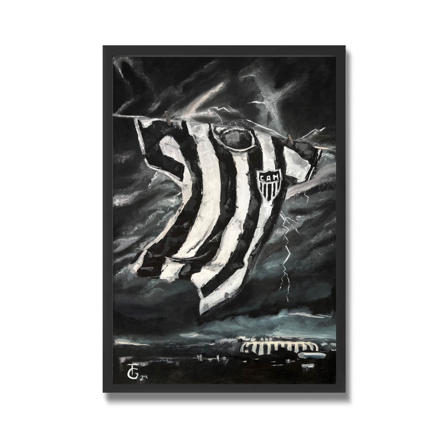 Quadro decorativo Canvas | Contra o Vento