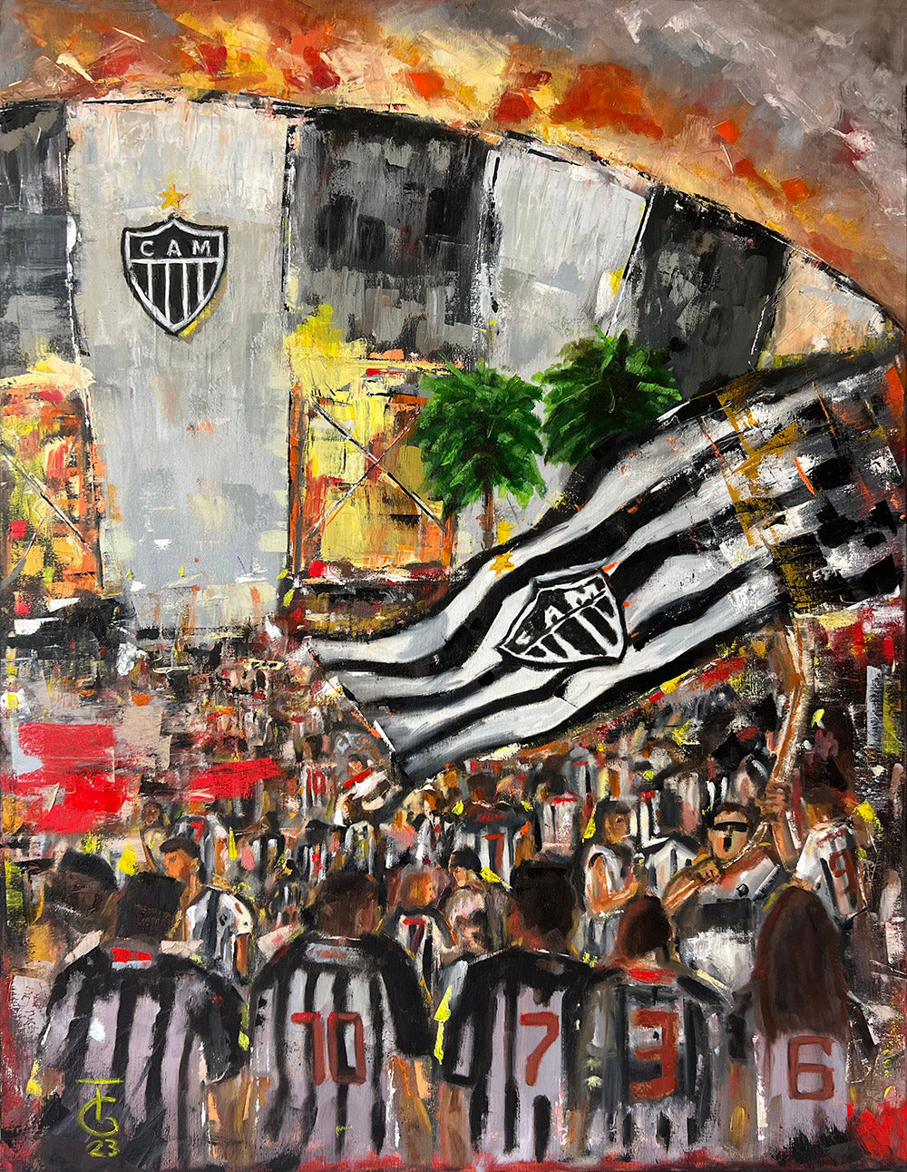Poster decorativo | Arena do Galo