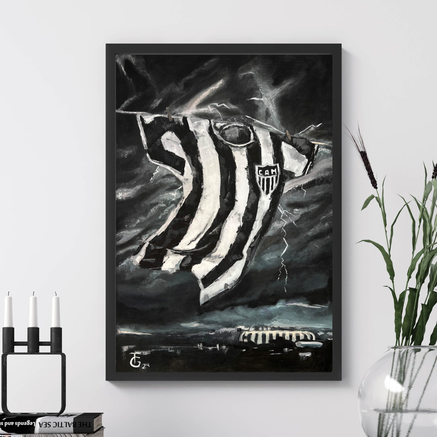 Quadro decorativo Canvas | Contra o Vento