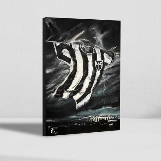 Quadro Decorativo Madeira | Quadro Contra o Vento